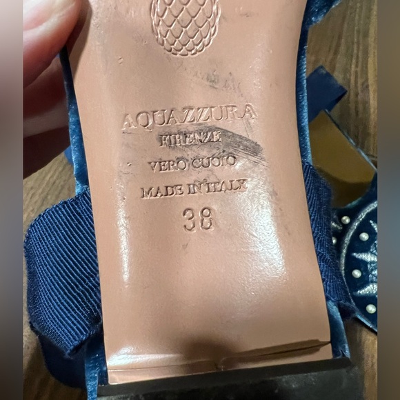 Aquazzura Couturier Mule with Tie Strap - Picture 10 of 11